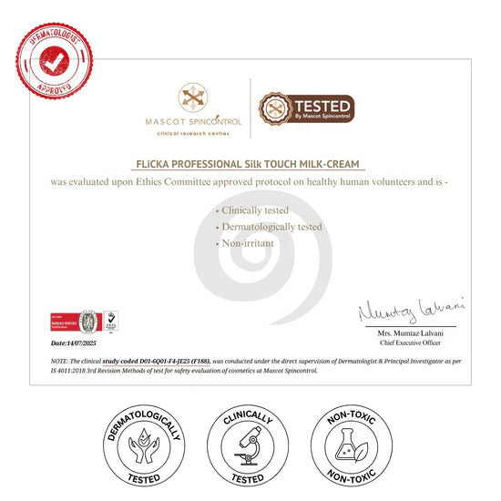Flicka Silk Touch l Concentrate - Primer and Moisturizer